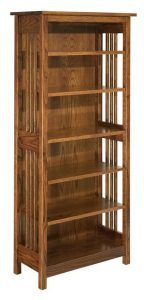 Hardwood Mission Bookcase
