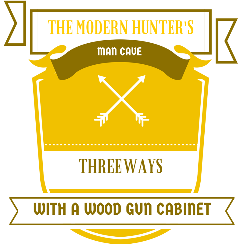 The Modern Hunter's Man Cave - Three Ways With a Wood Gun Cabinet by DutchCrafters