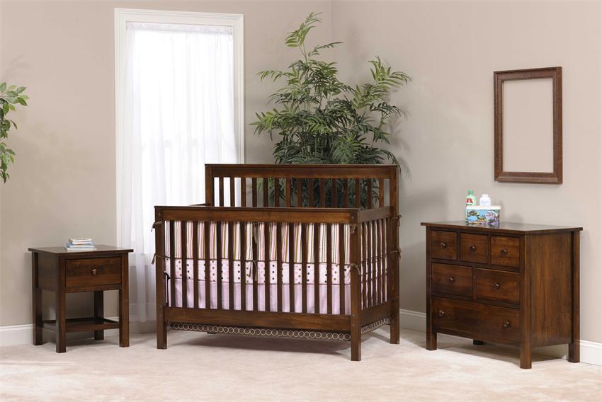 The Amish Family Values Nursery Furniture Set by DutchCrafters