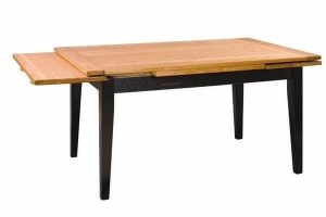 Amish Grainvalley Drawleaf Extension Dining Table