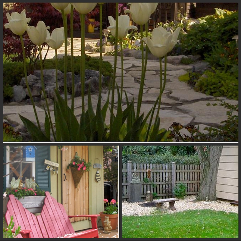 The Big List of Shed Landscape Ideas: Make a Path, or add a Bench!