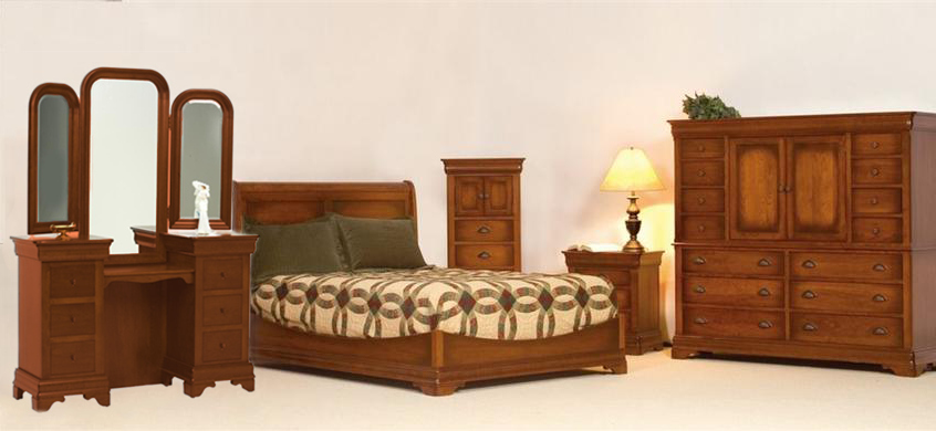 Amish LE Chateau Customer Bedroom Set