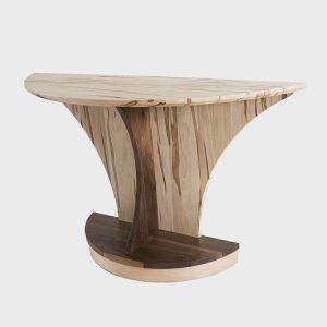 Amish Coventry Half Round Hall Table