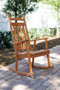 Amish Pine Wood Classic Porch Rocker