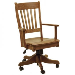 Amish Frontier Gas Lift Desk Chair