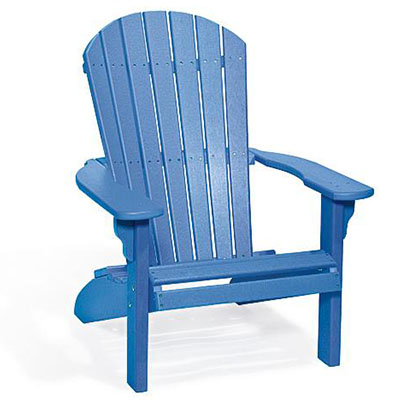 Amish Poly Fan-Back Adirondack Chair