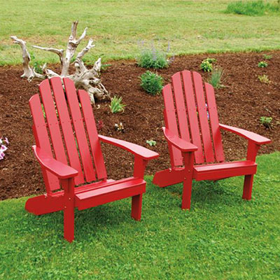 Amish Pine Wood Kennebunkport Adirondack Chair