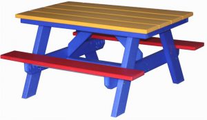 Amish Poly Wood 40" Child's Picnic Table