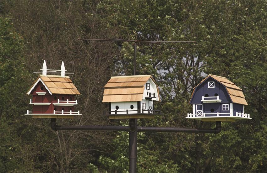 Amish Barn-Style Martin Bird House