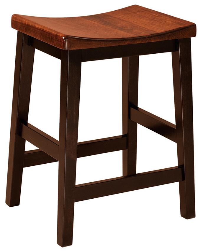 Amish Coby Stationary Bar Stool