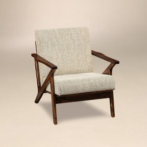 Amish Malaya Mid Century Modern Lounge Chair