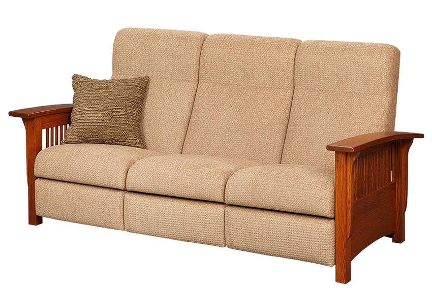 amish paradise mission reclining sofa