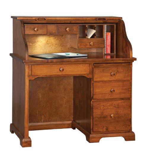 Amish Petite Roll Top Desk