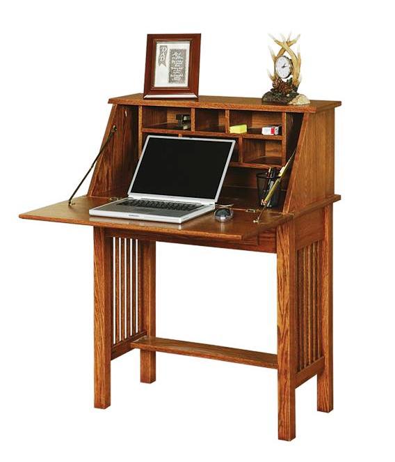 Amish Office Furniture American Arts and Crafts Secretary Desk