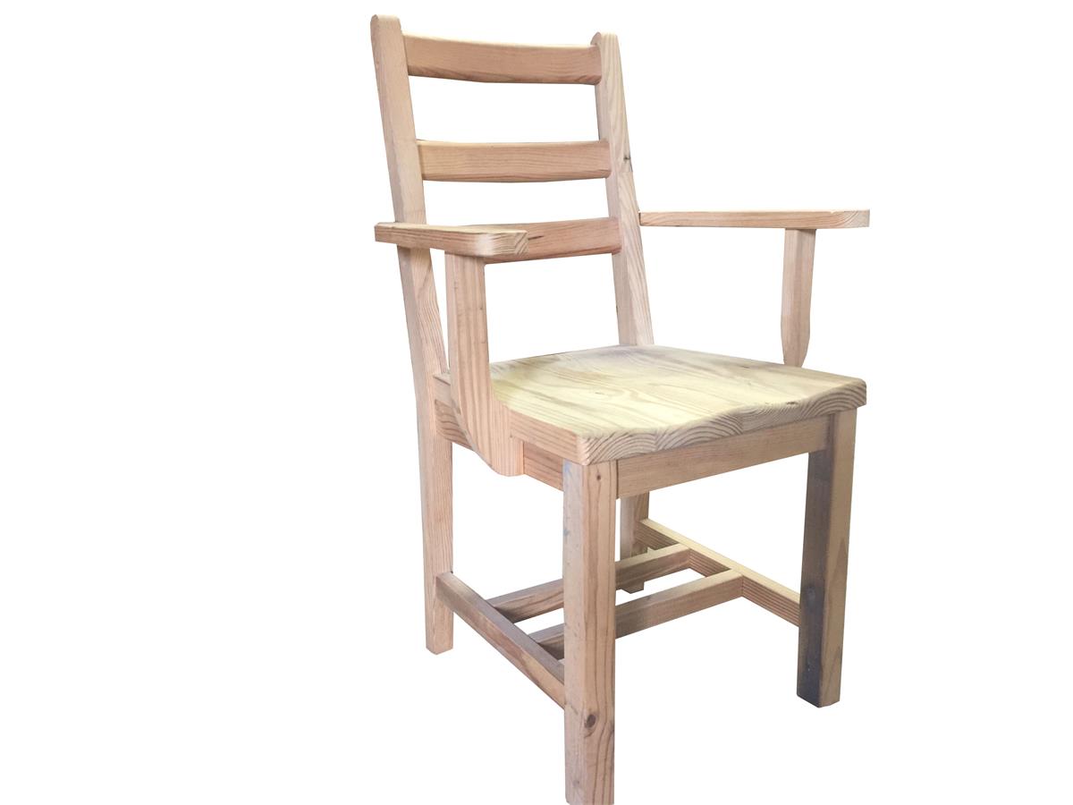 amish reclaimed old wood plank dining chairs