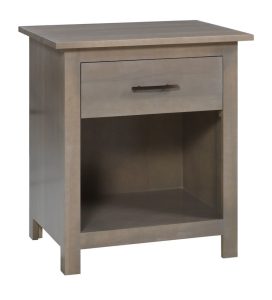 Amish Richey One Drawer Night Stand with Opening
