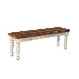 Amish Reclaimed Barnwood Farmhouse Bench