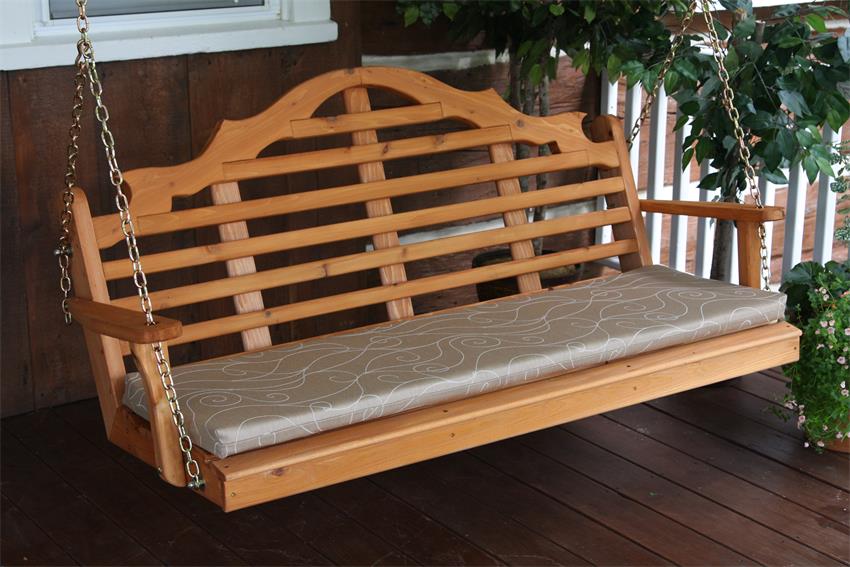 Amish Cedar Wood Marlboro Swing