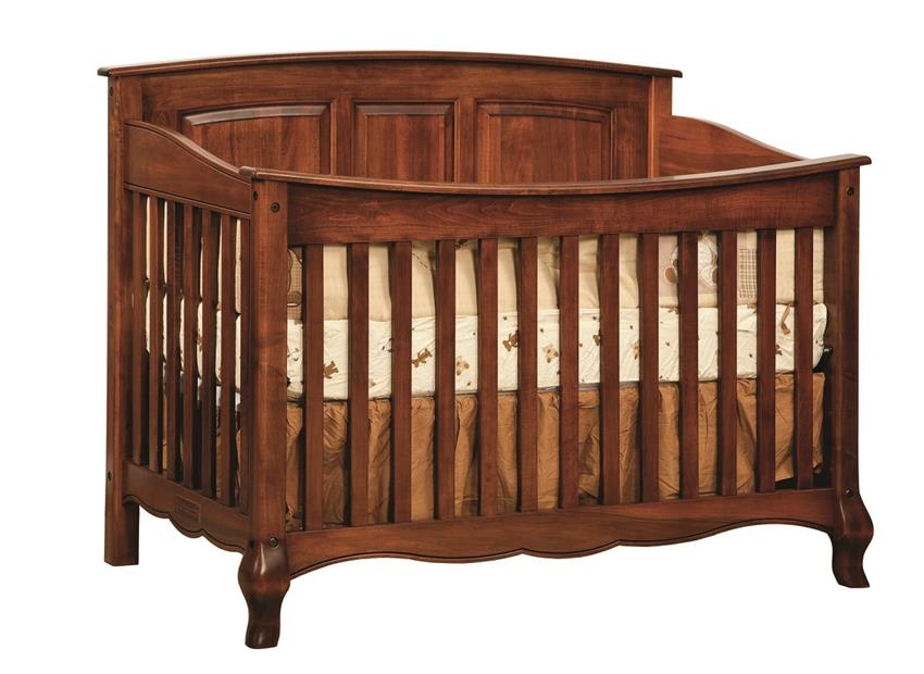 Amish French Country Convertible Crib