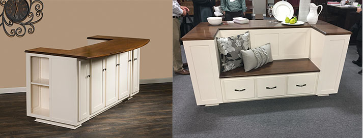 Amish Newbury Kitchen Island