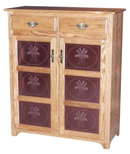 Traditional Pie Safe Cabinet
