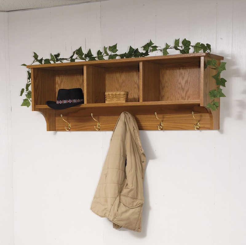 Amish Traditional Hanging Wall Shelf