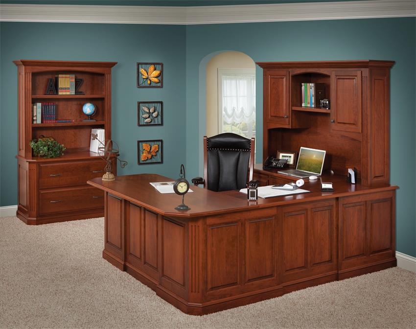 Amish Buckingham U-Shaped Desk