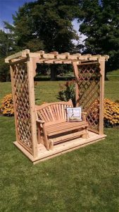 Amish Made Covington American Garden Arbor