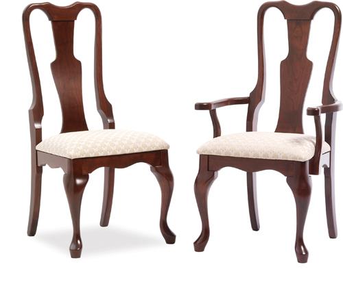 Amish Queen Anne Dining Room Chair
