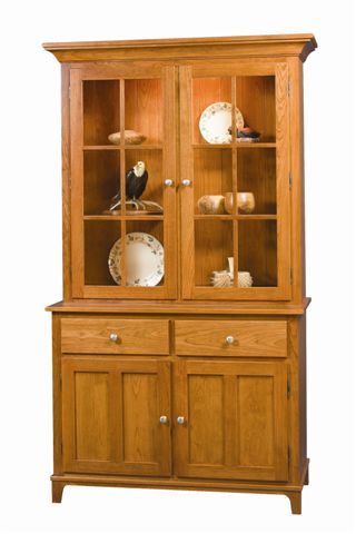 Amish Estate Shaker Hutch