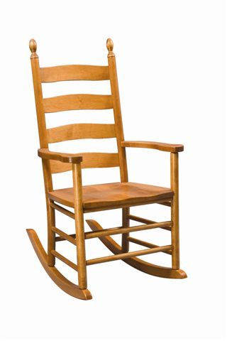 Amish Shaker Ladderback Rocker