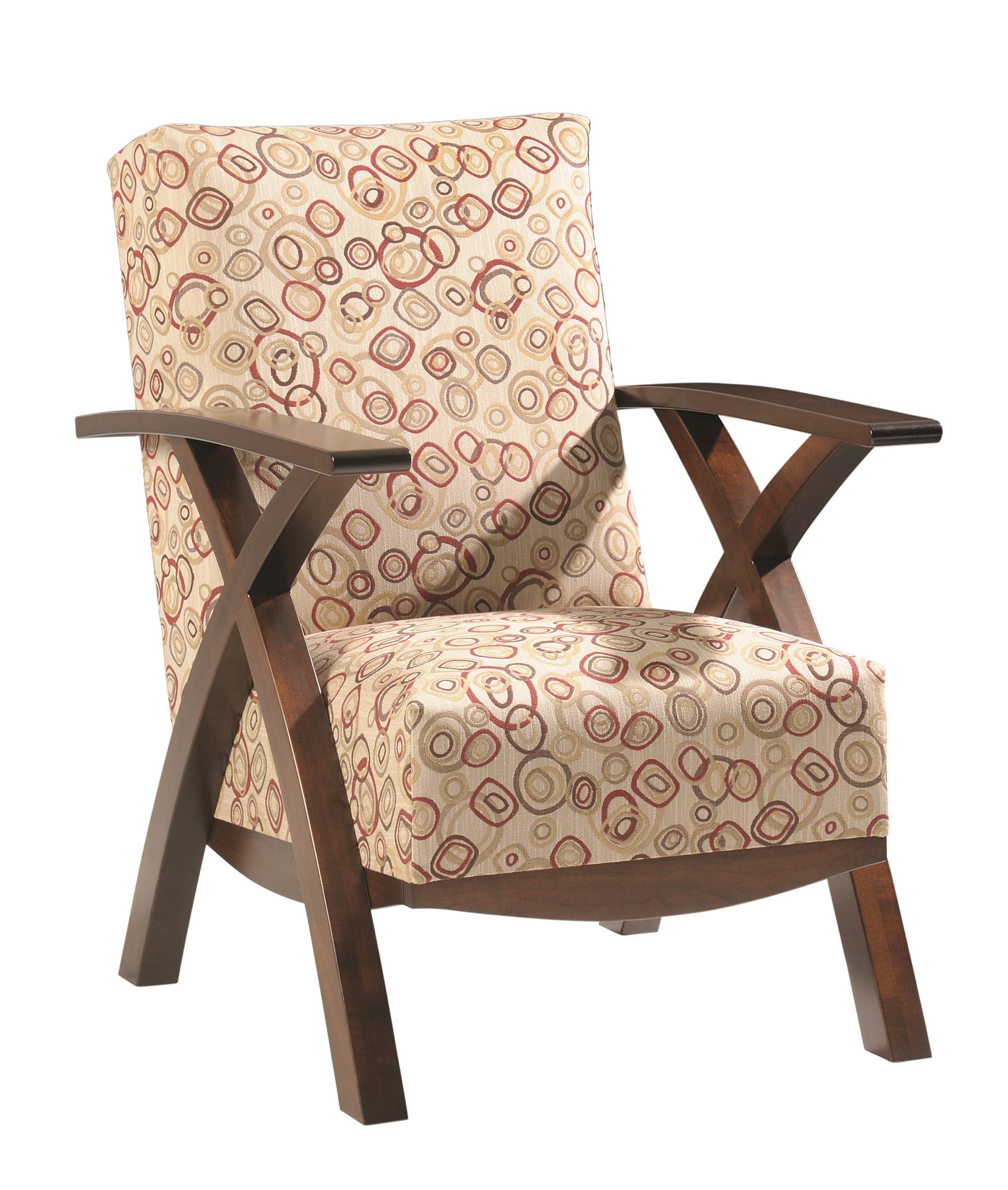 Amish Bristol Cross Lounge Chair