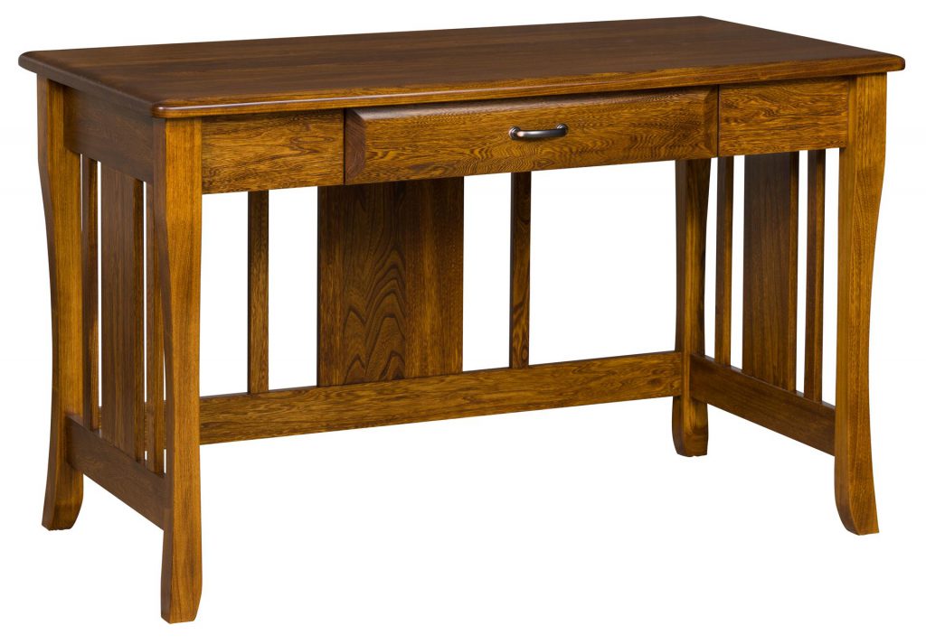 Amish Kingsman Writing Desk with One Drawer