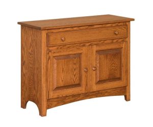 Amish Shaker Hall Console Cabinet