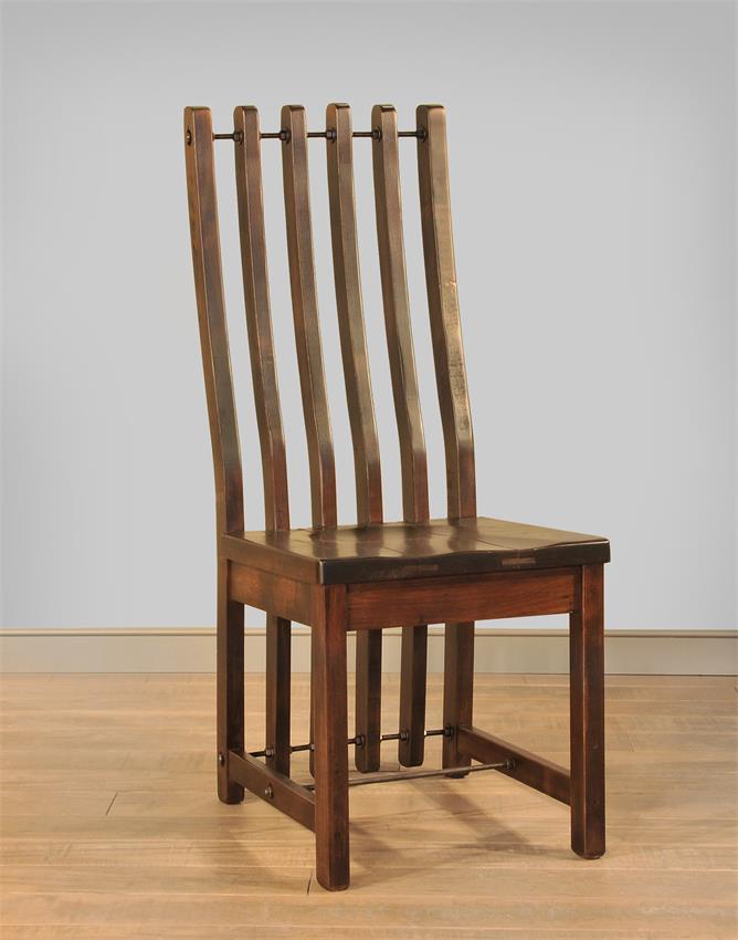 Ruff Sawn Turnbuckle Dining Chair