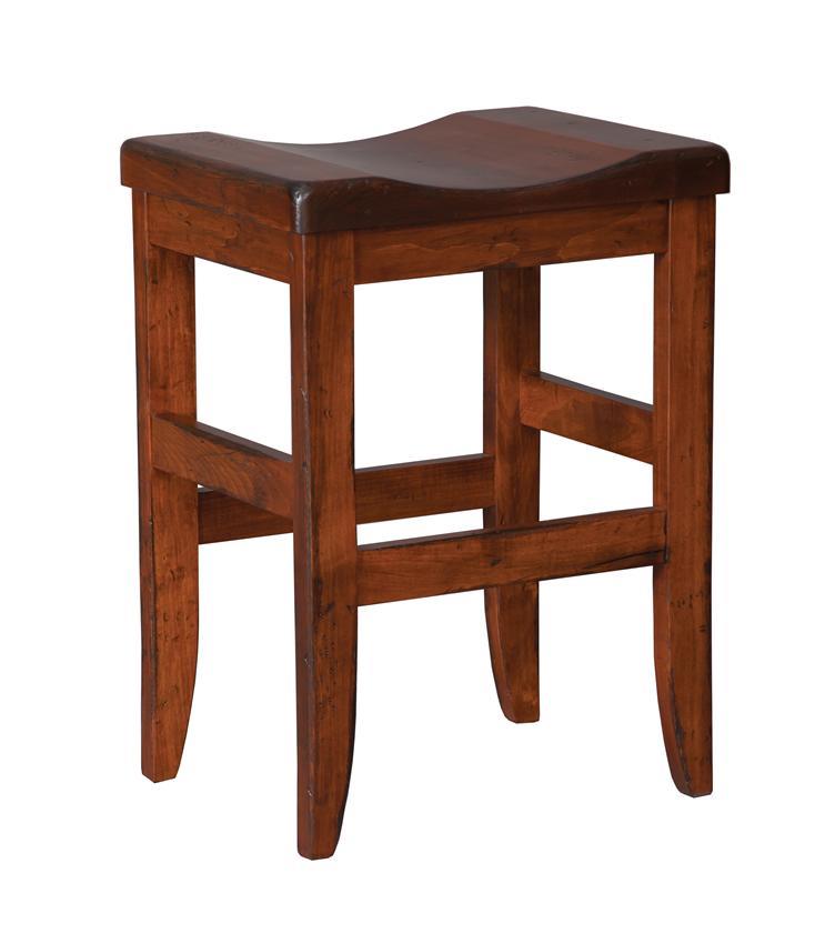 Amish Clifton Mission Backless Bar Stool