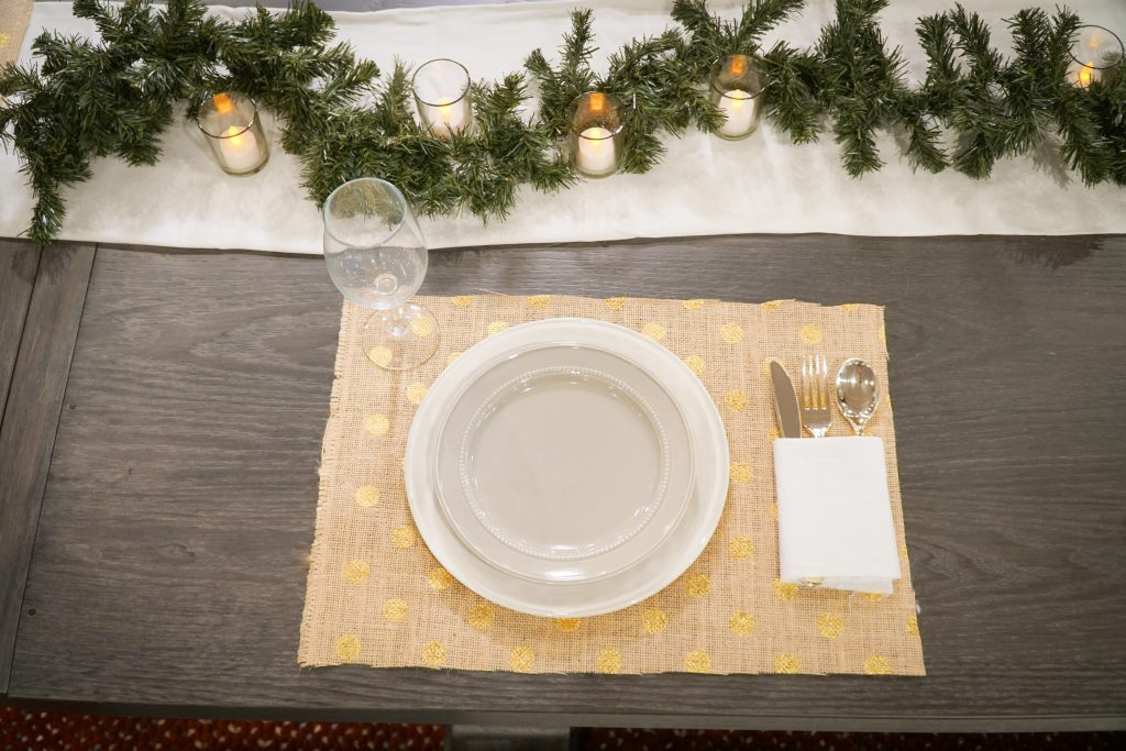 Tablescape close up