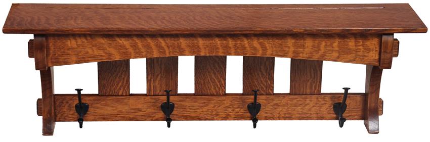 Amish Hardwood 36 Aspen Mission Shelf