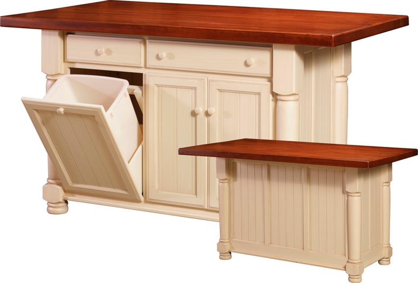 Amish Jefferson City Large Kitchen Island