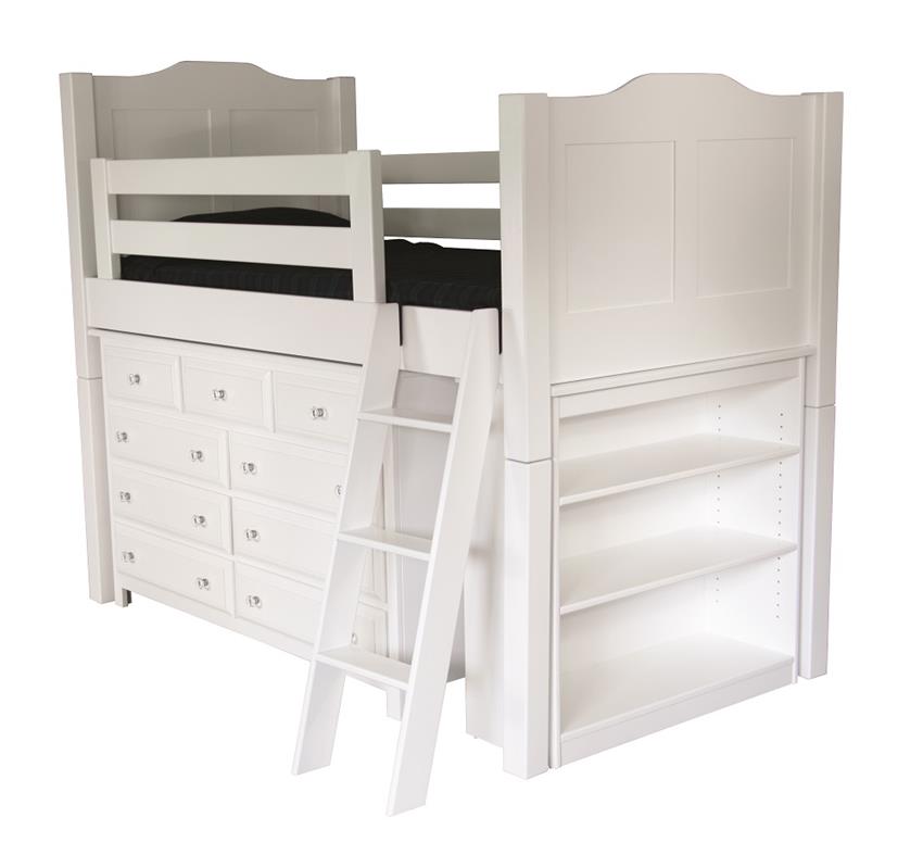 Amish Sweet Dreams Storage Loft Bed