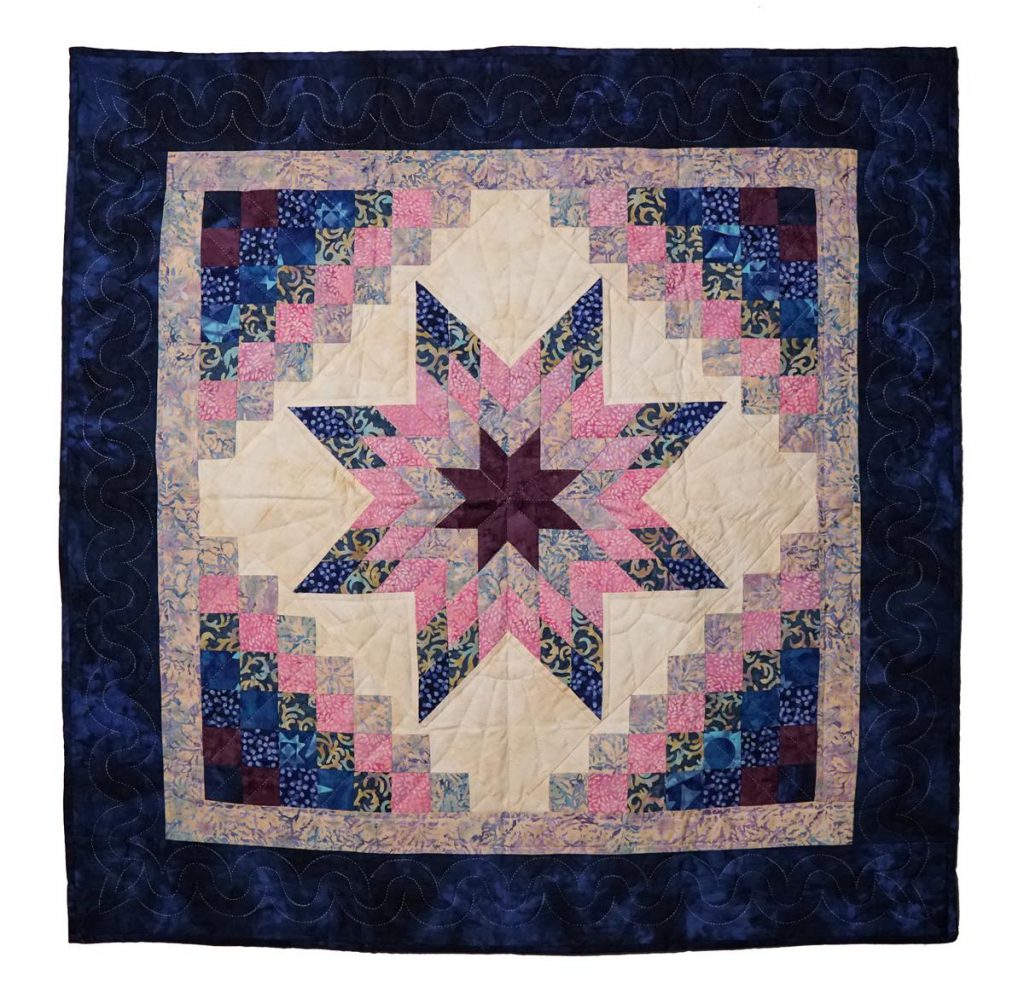 Stars in Common Quilted Wall Hanging