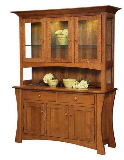 Amish Arts and Crafts Hutch