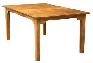 Amish Handcrafted Shaker Leg Dining Table