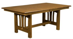 Amish Mondovi Trestle Table