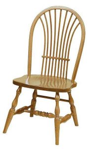 Amish Yorkshire Wheat Back Windsor Dining Chair
