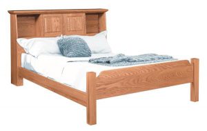 Amish Scarbough Bookcase Bed