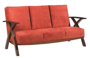 Amish Bristol Cross Sofa