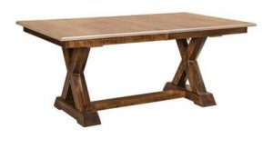 The Amish Knoxville Trestle Table