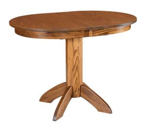 Amish Vancouver Single Pedestal Dining Table