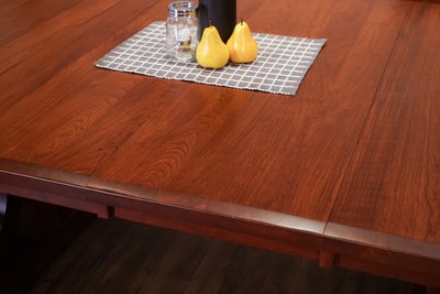 Barstow Trestle Table with Plank Top and Breadboard Ends